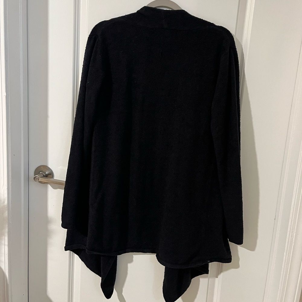 Barefoot Dreams Black Bamboo Chic Lite Calypso Wrap - L/XL - Picture 6 of 6